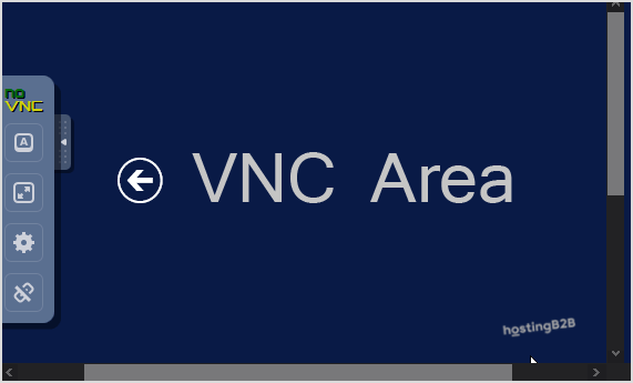 virtualizor VNC area